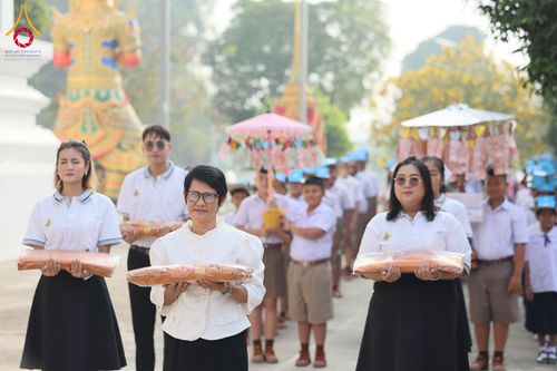 ภาพ No.300333:วันที่ 22 มกราคม พ.ศ. 2569 พิธีทอดผ้าป่าทำนุบำรุงศาสนสถาน ณ วัดรางกำหยาด ต.บางภาษี อ.บางเลน จ.นครปฐม ในโครงการธรรมยาตรา กตัญญูบูชา มหาปูชนียาจารย์ พระมงคลเทพมุนี(สด จนฺทสโร) พระผู้ปราบมาร อนุสรณ์สถาน 7 แห่ง ปีที่ 14