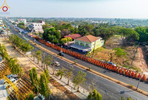 ภาพ No.310532:วันอาทิตย์ที่ 22 กุมภาพันธ์ พ.ศ. 2569 พิธีอัญเชิญพระประธาน “พระธรรมกาย” เพื่อไปประดิษฐาน ณ ธุดงเข้าสถานอำนาจเจริญ จังหวัดอำนาจเจริญ