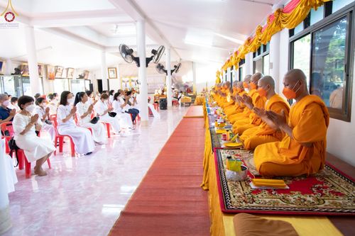 ภาพ No.66389:พิธีอุปสมบทวัดวรนายกรังสรรค์เจติยบรรพตาราม อ.บางปะหัน จ.พระนครศรีอยุธยา รับบุญจัดงานโดยศูนย์อบรมเยาวชนบางปะหัน และสำนักศรัทธาภิบาล เมื่อวันที่ 7 ธันวาคม พ.ศ. 2565