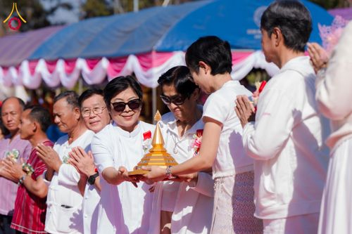 ภาพ No.309295:วันเสาร์ที่ 7 กุมภาพันธ์ พ.ศ.2569 พิธีบรรจุพระบรมสารีริกธาตุ ประดิษฐาน  ณ เจดีย์วัดทุ่งเจริญธรรม อ.อมก๋อย จ.เชียงใหม่