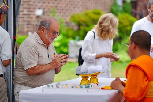 ภาพ No.144788:พิธีประดิษฐานลูกนิมิตมหาสมบัติ ผูกสีมาสถาปนาอุโบสถ บูชาธรรม ๘๐ ปี หลวงพ่อธัมมชโย วันอาทิตย์ที่ ๓๐ มิถุนายน พ.ศ. ๒๕๖๗ วัดพระธรรมกายนิวเจอร์ซี ประเทศสหรัฐอเมริกา