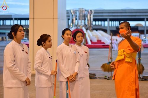 ภาพ No.150661:V.44 เพื่อพ่อ ภาพเตรียมงาน ปฎิบัติงาน ของเจ้าหน้าที่ อาสาสมัคร ทุกสถานะ เพื่อความสำเร็จ ในงานวันธรรมชัย วันอังคารที่ 27 สิงหาคม พ.ศ. 2567