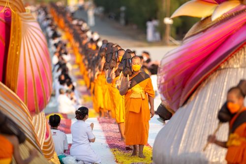 ภาพ No.116701:พิธีต้อนรับพระธรรมยาตรา ปีที่ 12 ณ อนุสรณ์สถานบางปลา จ.นครปฐม วันที่ 21 มกราคม พ.ศ. 2567