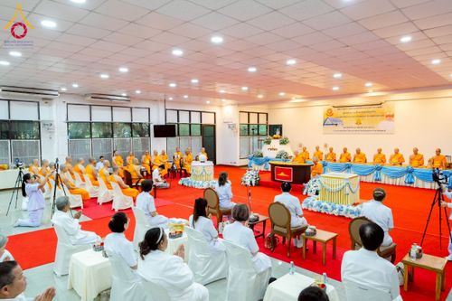 ภาพ No.221454:วันอาทิตย์ที่ 27 เมษายน พ.ศ. 2568 พิธีเจริญพระพุทธมนต์สมโภชดวงแก้วธรรมชัย เนื่องในโอกาสบูชาธรรม 81 ปีหลวงพ่อธัมมชโย อัญเชิญประดิษฐานเนื่องในโอกาสสถาปนาวัดพระธรรมกายไอซ์แลนด์ ณ อาคารปลูกศรัทธา 1 วัดพระธรรมกาย อำเภอคลองหลวง จังหวัดปทุมธานี