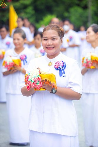 ภาพ No.227441:วันเสาร์ที่ 31 พฤษภาคม พ.ศ. 2568 พิธีเวียนประทักษิณรอบพระอุโบสถ ในพิธีอุปสมบท สามเณรเตรียม DCI รุ่นที่ 22 ณ อุโบสถพระไตรปิฎก วัดพระธรรมกาย