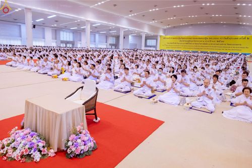 ภาพ No.243683:วันอาทิตย์ที่ 7 กันยายน พ.ศ. 2568 พิธีบูชาครูผู้ค้นพบวิชชาธรรมกาย , พิธีบูชาข้าวพระ ณ สภาธรรมกายสากล วัดพระธรรมกาย