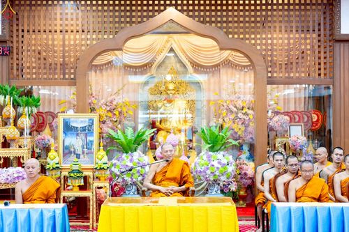 ภาพ No.235064:วันเสาร์ที่ 26 กรกฎาคม พ.ศ. 2568 พิธีทอดผ้าป่าบูรณปฏิสังขรณ์ วัดสามพระยาวรวิหาร ณ ศาลาอบรมสงฆ์ วัดสามพระยาวรวิหาร เขตพระนคร กรุงเทพมหานครฯ