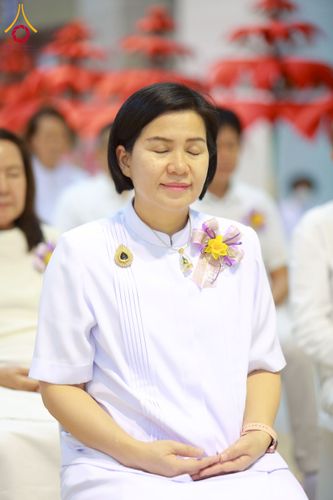 ภาพ No.264375:วันอาทิตย์ที่ 2 พฤศจิกายน พ.ศ. 2568 พิธีบูชาข้าวพระ ณ สภาธรรมกายสากล วัดพระธรรมกาย