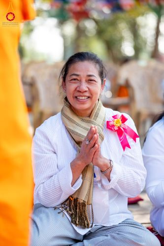 ภาพ No.132119:พิธีต้อนรับ พระ-สามเณร ธรรมยาตรา ในโครงการบรรพชา 1,250 รูป ณ แดนประสูติ สวนลุมพินี ประเทศเนปาล วันที่ 16-17 มีนาคม พ.ศ. 2567