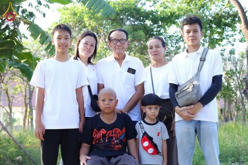 ภาพ No.317317:วันอาทิตย์ที่ 29 มีนาคม พ.ศ. 2569 พิธีตัดปอยผมและปลงผม ว่าที่สามเณร ศูนย์อบรมเยาวชนนครปฐม