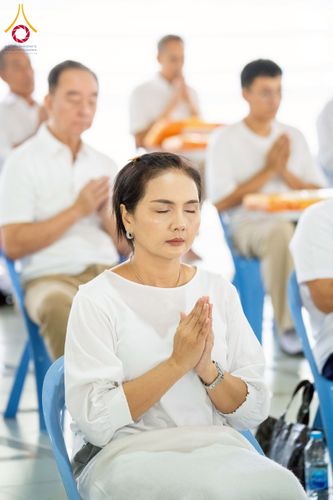 ภาพ No.253509:วันอังคารที่ 7 ตุลาคม พ.ศ.2568 (วันพระ ขึ้น 15 ค่ำ เดือน 11) พิธีบุพเปตพลี ครั้งที่ 171 ร่วมอุทิศบุญแด่หมู่ญาติที่ล่วงลับไปแล้ว และสืบทอดอายุพระพุทธศาสนา ณ หอฉันคุณยายอาจารย์ฯ วัดพระธรรมกาย