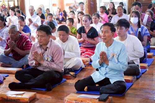 ภาพ No.262317:วันที่ 19 ตุลาคม พ.ศ. 2568 พิธีทอดกฐินสามัคคีทั่วไทย 30,000 วัด โดยคณะศิษยานุศิษย์ บูชาธรรม 81 ปี หลวงพ่อธัมมชโย ณ วัดป่าหมาก ต.แม่ลาน้อย อ.แม่ลาน้อย จ.แม่ฮ่องสอน