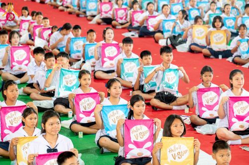 ภาพ No.266716:วันที่ 5 พฤศจิกายน พ.ศ. 2568 รวมพลังเด็กดี V-Star ผู้นำฟื้นฟูศีลธรรมโลก ณ พุทธอุทยานนานาชาติ จังหวัดหนองคาย