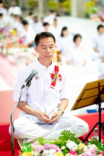 ภาพ No.235295:วันที่ 27 กรกฎาคม พ.ศ. 2568 พิธีตักบาตรฉลองพระใหม่ โครงการบรรพชาและอุปสมบทมู่รุ่นเข้าพรรษา ณ วัดพระธรรมกาย