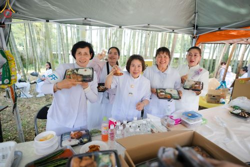 ภาพ No.141609:พิธีประดิษฐานลูกนิมิตมหาสมบัติ  ผูกสีมา สถาปนาอุโบสถ "บูชาธรรม 80 ปี หลวงพ่อธัมมชโย" ณ วัดพระธรรมกายโทชิหงิ ประเทศญี่ปุ่น วันอาทิตย์ที่ 16 มิถุนายน พ.ศ. 2567