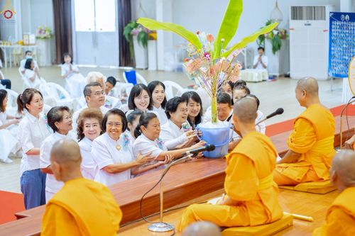 ภาพ No.236682:วันจันทร์ที่ 28 กรกฎาคม พ.ศ. 2568 พิธีทอดผ้าป่าเพื่อปรับปรุงหมู่กุฏิพระ 3 หลัง ณ ศูนย์อบรมเยาวชนกาญจนบุรี ต.เกาะสำโรง อ.เมืองกาญจนบุรี จ.กาญจนบุรี