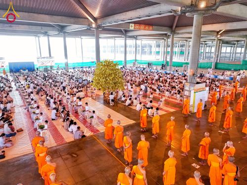 ภาพ No.214259:วันอาทิตย์ที่ 30 มีนาคม พ.ศ. 2568  พิธีปลงผมสามเณรฟื้นฟูทั่วไทย ณ มหารัตนวิหารคด คอร์ 22 วัดพระธรรมกาย จ.ปทุมธานี