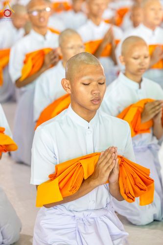 ภาพ No.134128:พิธีบรรพชาสามเณร โครงการบรรพชาสามเณร ฟื้นฟูพระพุทธศาสนาทั่วไทย ศูนย์อบรมวัดพระธรรมกาย วันเสาร์ที่ 6 เมษายน พ.ศ. 2567