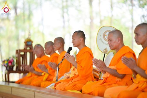 ภาพ No.216626:วันเสาร์ที่ 5 เมษายน พ.ศ. 2568 พิธีทอดผ้าป่าสามัคคีสร้างกุฎิสงฆ์ ณ ธุดงคสถานอำนาจเจริญ