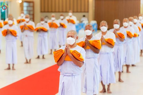 ภาพ No.102148:พิธีบรรพชาธรรมทายาท ในโครงการอุปสมบทหมู่ รุ่นบูชาธรรมมหาปูชนียาจารย์ ณ วัดเขาตะแบก อ.ศรีราชา จ.ชลบุรี วันเสาร์ที่ 9 ธันวาคม พ.ศ. 2566