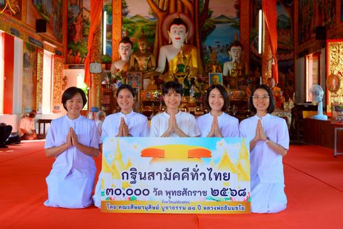 ภาพ No.277316:วันที่ 19 ตุลาคม พ.ศ. 2568 พิธีทอดกฐินสามัคคีทั่วไทย ณ วัดแม่นาเติงใน ต.แม่นาเติง อ.ปาย จ.แม่ฮ่องสอน โดยคณะศิษยานุศิษย์ บูชาธรรม 81 ปี หลวงพ่อธัมมชโย