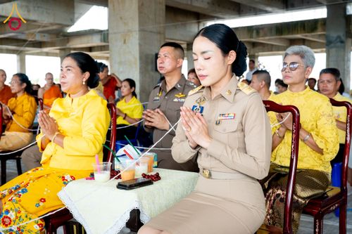 ภาพ No.152583:พิธีเททองหล่อพระพุทธรูปประจำสัตตมหาสถาน ธรรมอุทยานอุโบสถวัดสายสุวพรรณ - กิจกรรมปลูกต้นไม้เฉลิมพระเกียรติ พระบาทสมเด็จพระเจ้าอยู่หัว วันที่ 26 กรกฎาคม พ.ศ. 2567