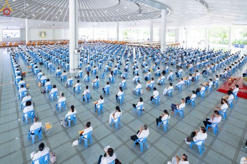 ภาพ No.87663:พิธีบุพเปตพลี  ครั้งที่ 140 ร่วมอุทิศบุญแด่หมู่ญาติที่ล่วงลับไปแล้ว และสืบทอดอายุพระพุทธศาสนา วันพฤหัสบดีที่ 14 กันยายน พ.ศ.2566 วันพระแรม 14 ค่ำ เดือน 9 ณ หอฉันคุณยายอาจารย์ฯ วัดพระธรรมกาย