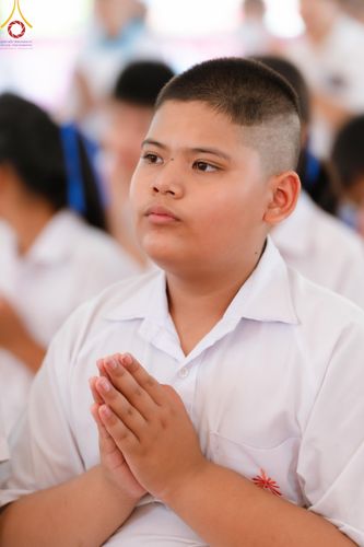 ภาพ No.108544:พิธีทอดผ้าป่าทำนุบำรุงศาสนสถาน ณ วัดบางช้างใต้ ต.บางช้าง อ.สามพราน จ.นครปฐม วันที่ 9 มกราคม พ.ศ. 2567