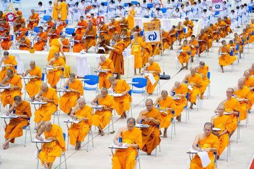 ภาพ No.219675:วันที่ 22-24 เมษายน พ.ศ. 2568 สอบบาลีสนามหลวง ครั้งที่ 2 คณะสงฆ์ภาค 1 (นนทบุรี, ปทุมธานี, สมุทรปราการ) สนามสอบวัดพระธรรมกาย อำเภอคลองหลวง จังหวัดปทุมธานี