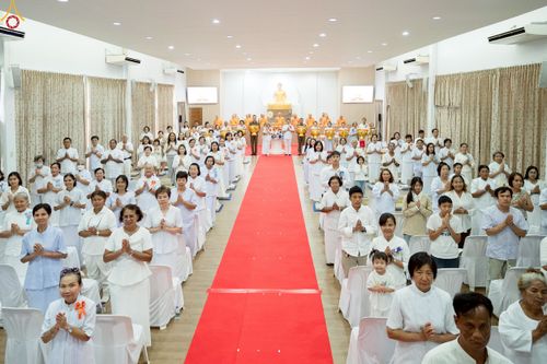 ภาพ No.270445:วันอาทิตย์ที่ 19 ตุลาคม พ.ศ. 2568 พิธีทอดกฐินสามัคคี , พิธีสมโภชพระประธาน อัญเชิญพระบรมสารีริกธาตุบรรจุ ในเกศและประดิษฐานจักรแก้ว ในแผ่นฌานองค์พระประธาน ณ ศูนย์ปฏิบัติธรรมเขาคิชฌกูฏ จ.จันทบุรี