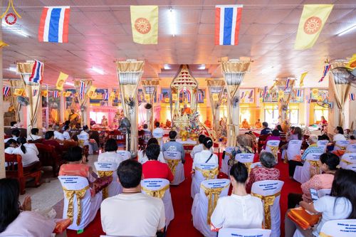 ภาพ No.98754:พิธีทอดกฐินสามัคคีทั่วไทย 5,000 วัด ณ วัดกุ่มแต้ อ.อุทัย จ.พระนครศรีอยุธยา วันอาทิตย์ที่ 26 พฤศจิกายน พ.ศ. 2566