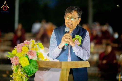 ภาพ No.210457:วันเสาร์ที่ 8 มีนาคม พ.ศ. 2568 พิธีจุดประทีป โครงการบรรพชาสามเณรชาวเนปาล 500 รูป ณ ชาตสถานอุทยานลุมพินีวัน ที่ประสูติขององค์สมเด็จพระสัมมาสัมพุทธเจ้า ลุมพินี ประเทศเนปาล