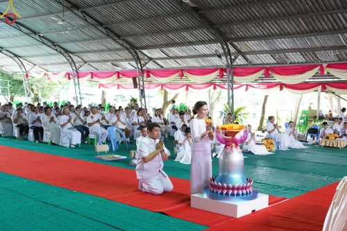 ภาพ No.152347:พิธีถวายมหาสังฆทานแด่พระภิกษุสงฆ์จำนวน 400 รูป ปีที่ 20 ณ ศูนย์อบรมเยาวชนผาสุกวนิช จ.ราชบุรี วันเสาร์ที่ 31 สิงหาคม พ.ศ. 2567