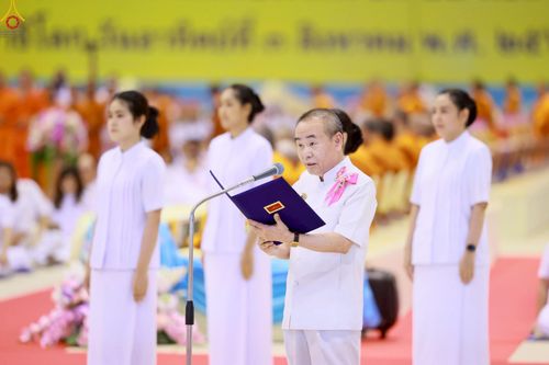 ภาพ No.236191:วันที่ 3 สิงหาคม พ.ศ. 2568 พิธีมุทิตาสักการะพระภิกษุ ผู้สอบได้เปรียญธรรม 9 ประโยค ระดับโลก ปีที่ 37, พิธีมอบโล่และทุนการศึกษา สำนักเรียนบาลีดีเด่นทั่วประเทศ ณ ห้องแก้วสารพัดนึก 1 วัดพระธรรมกาย