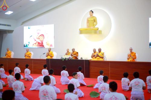 ภาพ No.213759:วันเสาร์ที่ 29 มีนาคม พ.ศ. 2568 พิธีตัดปอยผม ขอขมาผู้ปกครอง มอบบาตร-ผ้าไตร และพิธีบรรพชาสามเณร ณ ศูนย์ปฏิบัติธรรมจังหวัดระยอง (บ้านช่องลม) ต.บางบุตร อ.บ้านค่าย จ.ระยอง