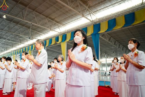 ภาพ No.91302:พิธีปฏิบัติธรรม และพิธีจุดเทียนใจ ไฟนิรันดร์ อนันตชัย วันอาทิตย์ที่ 22 ตุลาคม พ.ศ. 2566 ณ สภาธรรมกายสากล วัดพระธรรมกาย