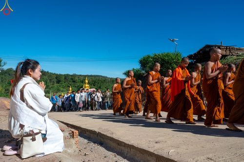 ภาพ No.91931:5 งานมหัคคตกุศล ณ วัดสิริวิเวก แขวงจำปาสัก สปป. ลาว วันที่ 1 พฤศจิกายน พ. ศ. 2566