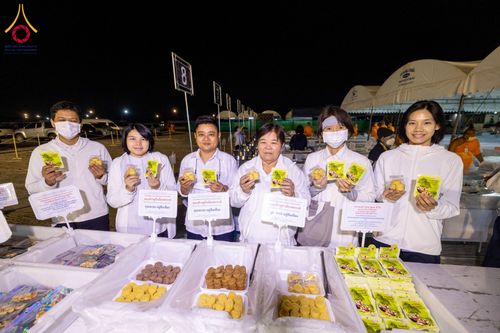 ภาพ No.119900:พิธีถวายภัตตาหารเป็นสังฆทาน แด่คณะพระธรรมยาตรา ปีที่ 12 วันที่ 28 มกราคม พ.ศ. 2567 ณ อนุสรณ์สถานบางปลา จ.นครปฐม