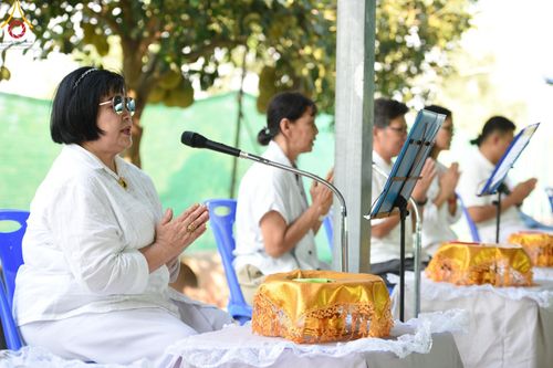ภาพ No.133190:พิธีตัดปอยผม ธรรมทายาท โครงการสามเณรฟื้นฟูพระพุทธศาสนาทั่วไทย ณ ศูนย์ปฏิบัติธรรมวิหารแดง ตำบลเจริญธรรม อำเภอวิหารแดง จ.สระบุรี  วันที่ 31  มีนาคม พ.ศ. 2567