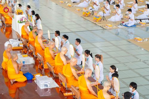 ภาพ No.209880:วันพุธที่ 26 กุมภาพันธ์ พ.ศ. 2568 พิธีบุพเปตพลี ครั้งที่ 159 ณ หอฉันคุณยายอาจารย์จันทร์ขนนกยูง วัดพระธรรมกาย