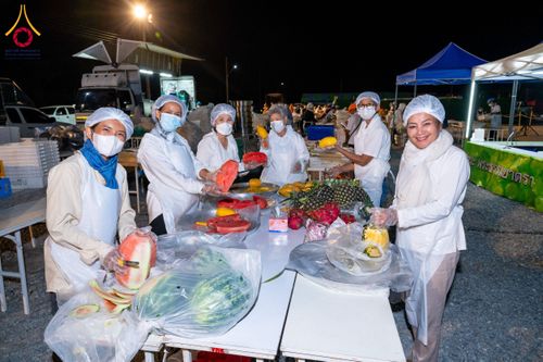 ภาพ No.118844:พิธีถวายภัตตาหารเป็นสังฆทาน แด่คณะพระธรรมยาตรา ปีที่ 12 วันที่ 26 มกราคม พ.ศ. 2567 ณ อนุสรณ์สถานบางปลา จ.นครปฐม