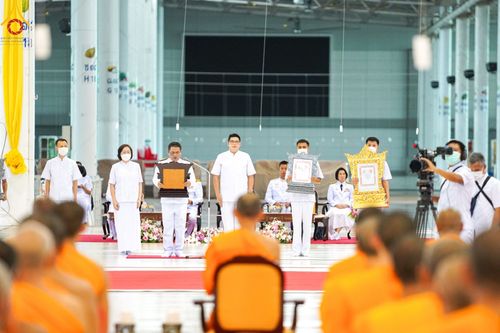ภาพ No.85480:พิธีมุทิตาสักการะ พระราชาคณะ และพระครูสัญญาบัตร วันอาทิตย์ที่ 30 กรกฎาคม พ.ศ. 2566  ณ สภาธรรมกายสากล วัดพระธรรมกาย
