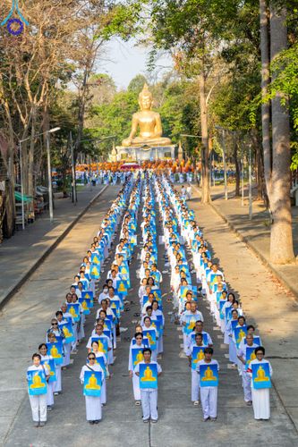 ภาพ No.310489:วันอาทิตย์ที่ 22 กุมภาพันธ์ พ.ศ. 2569 พิธีอัญเชิญพระประธาน “พระธรรมกาย” เพื่อไปประดิษฐาน ณ ธุดงเข้าสถานอำนาจเจริญ จังหวัดอำนาจเจริญ