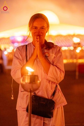 ภาพ No.312374:วันอังคารที่ 3 มีนาคม พ.ศ.2569 พิธีเวียนประทักษิณและจุดมาฆประทีป (ภาพชุดที่ 2) ณ ลานธรรมพระมหาธรรมกายเจดีย์ วัดพระธรรมกาย