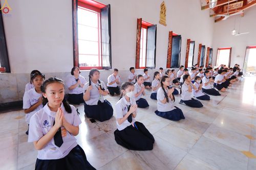 ภาพ No.289036:วันพุธที่ 17 ธันวาคม พ.ศ.2568 กิจกรรมเยาวชนไทยรวมใจทำความดี "เด็กดีมหานคร ต้นแบบด้านศีลธรรม" แข่งขันสอบตอบปัญหาศีลธรรมในพระพุทธศาสนา ครั้งที่ 7 และวันรวมพลังเด็กดี V-Star ประจำปี 2568 ณ วัดมหาธาตุยุวราชรังสฤษฎิ์ราชวรมหาวิหาร กรุงเทพมหานคร