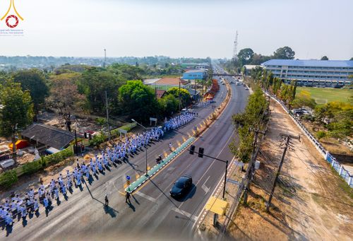 ภาพ No.310535:วันอาทิตย์ที่ 22 กุมภาพันธ์ พ.ศ. 2569 พิธีอัญเชิญพระประธาน “พระธรรมกาย” เพื่อไปประดิษฐาน ณ ธุดงเข้าสถานอำนาจเจริญ จังหวัดอำนาจเจริญ