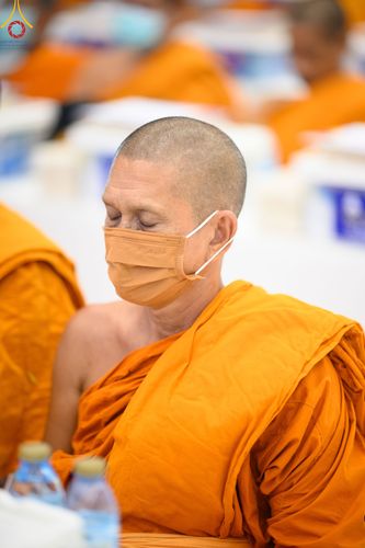 ภาพ No.81223:พิธีถวายสังฆทานแด่คณะสงฆ์ 323 วัด พิธีมอบกองทุนหนุนแรงใจช่วยครูใต้ และพิธีทำบุญอุทิศส่วนกุศลแด่ผู้วายชนม์ในเหตุการณ์ความไม่สงบ ๔ จังหวัดชายแดนภาคใต้  ปีที่ 19 ครั้งที่ 162 วันเสาร์ที่ 27 พฤษภาคม พ.ศ. 2566 ณ ศูนย์ปฏิบัติธรรมภาคใต้ อ.บางกล่ำ จ.สงขลา