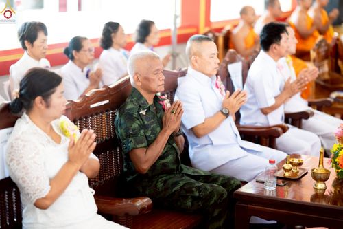 ภาพ No.234532:วันพฤหัสบดีที่ 24 กรกฎาคม พ.ศ. 2568 พิธีถวายสังฆทานแก่คณะสงฆ์ 323 วัด , พิธีมอบกองทุนหนุนแรงใจช่วยครูใต้ , พิธีทำบุญส่วนกุศลแด่ผู้วายชนม์ ในเหตุการณ์ความไม่สงบ 4 จังหวัด ชายแดนภาคใต้ (ปัตตานี , ยะลา , นราธิวาส , สงขลา) ปีที่ 21 ครั้งที่ 179 ณ วัดเวฬุวัน 