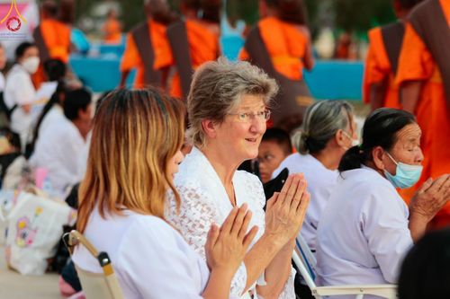 ภาพ No.116773:พิธีต้อนรับพระธรรมยาตรา ปีที่ 12 ณ อนุสรณ์สถานบางปลา จ.นครปฐม วันที่ 21 มกราคม พ.ศ. 2567