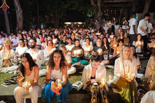 ภาพ No.156531:วัดพุทธบาหลีและวัดพระธรรมกาย จัดปฏิบัติธรรมนานาชาติ 1,151 คนจาก 78 ประเทศ ใน "วันสันติภาพสากล" ณ บาหลี อินโดนีเซีย วันเสาร์ที่ 21 กันยายน พ.ศ. 2567 เวลา 16.00-21.00 น. ณ พิพิธภัณฑ์ ARMA เมืองอูบุด จังหวัดบาหลี ประเทศอินโดนีเซีย